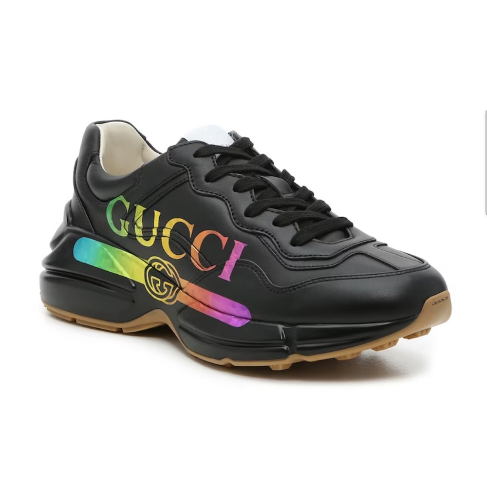 Gucci Rhyton 'Iridescent Logo' Sneakers (Mens-5.5)